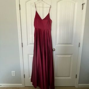 B Darlin long dress, worn once. Size 11/12